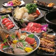 全席個室の居酒屋です。2名様から利用できますが、店内まるまる貸切にすれば最大60名様まで入室可能。仕事帰りに立ち寄ったり、歓送迎会、打ち上げ、仲間同士の飲み会など、用途に合わせて利用できます。