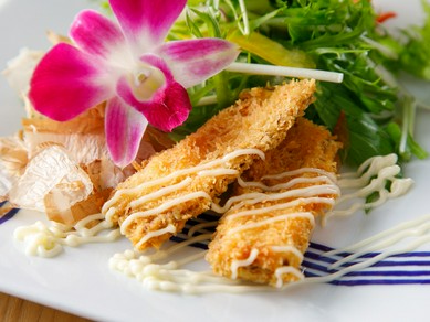 本鮪だから脂の乗りが違う『本まぐろかまトロ焼き』