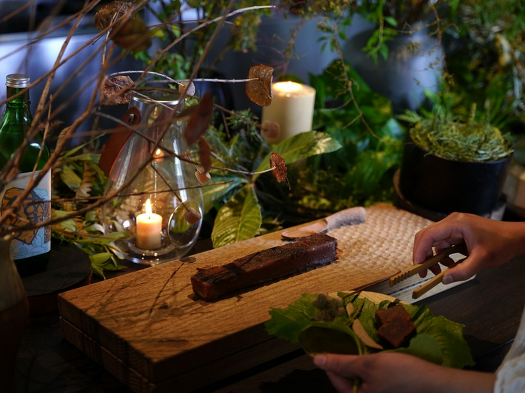 コースのお食事の後はスナックビュッフェをお楽しみいただけます