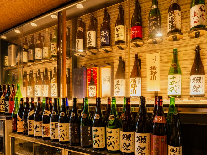 日本酒にこだわっている