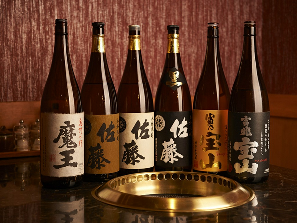 地元福島県の日本酒や人気の焼酎など、お酒も色々楽しめる