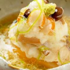 身も心も温めてくれる優しい味『鰆蕪蒸し蟹餡掛け』