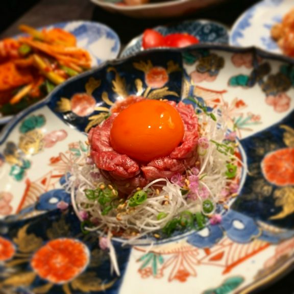 ユッケ仕立て