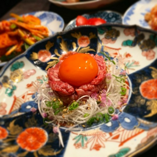 ユッケ仕立て
