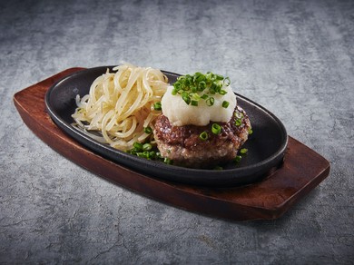 飲めるハンバーグ御膳（おろしポン酢）