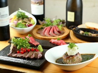 17:00 or 21:00スタート限定の超得コース！将泰庵厳選の黒毛和牛が破格の値段で楽しめます