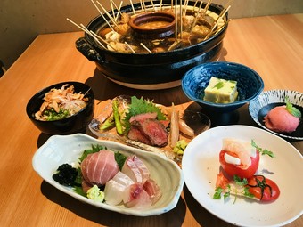 4月1日から桜海老の春漁が解禁、静岡の旬の特産品を使った「静岡の旬　堪能コース」。

