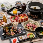 誕生日、記念日はもちろん、お子様の端午の節句や入学祝、七五三のお祝い、顔合わせなど特別な日におすすめの会食プランです。一皿一皿拘りの逸品が咲き誇ります。
●詳細はコースメニューをご覧ください