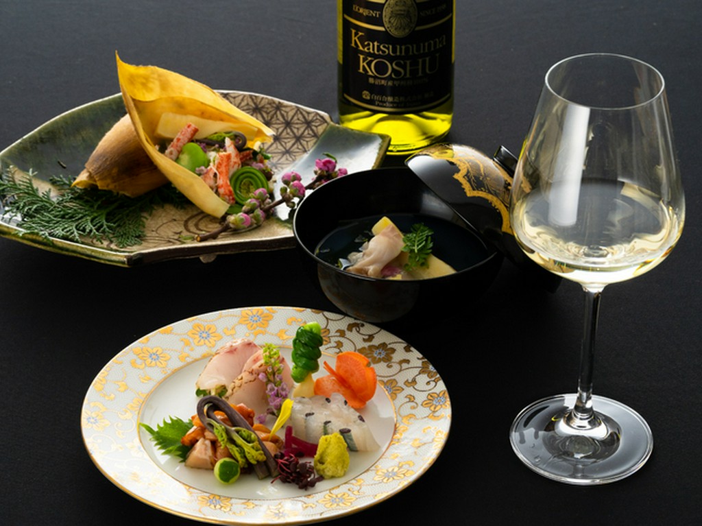 日本料理に日本酒・日本ワインをペアリング