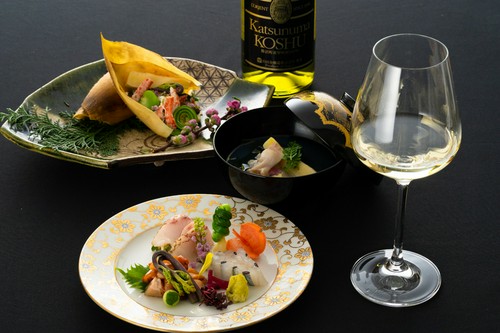 日本料理に日本酒・日本ワインをペアリング