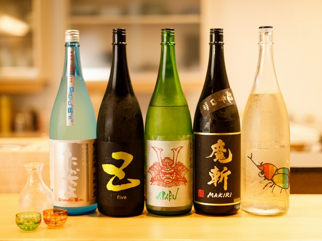 日本酒にこだわっている