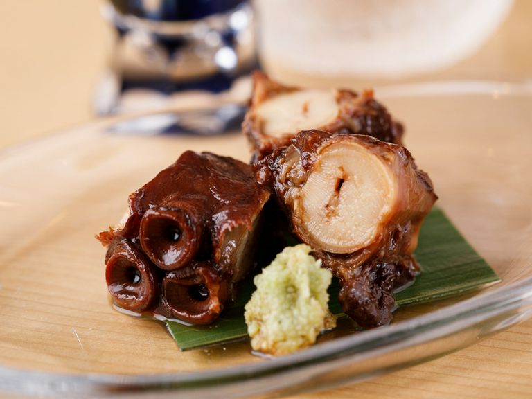 創業以来の名物。出汁が染みこみ、しみじみ旨い『蛸の柔らか煮』