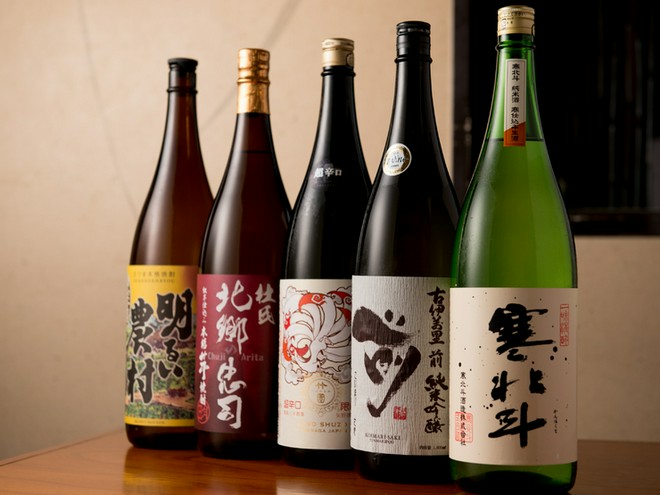 日本酒にこだわっている