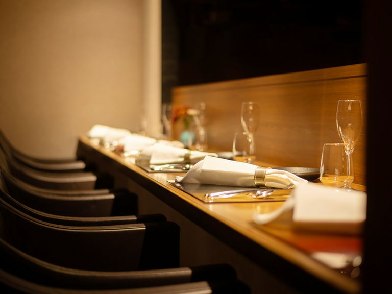 完全予約制。カウンター席で味わう、珠玉のイタリア料理