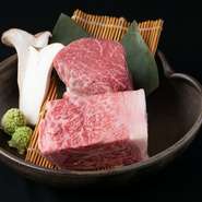 国産和牛ヒレ肉専門店である【御肉　平川】。その名に負けない黒毛和牛シャトーブリアン、サーロインを味わうことができます。産地を問わず、その時一番良いものを厳選しています。ぜひ賞味あれ。
