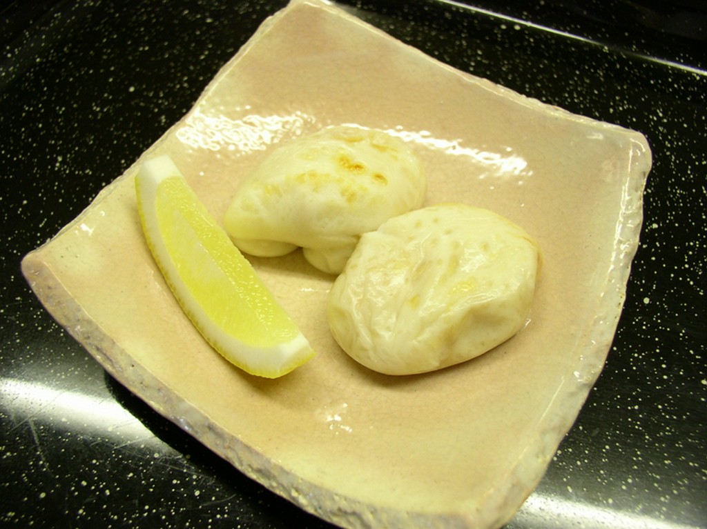 12月から3月末までの限定料理、とろけるようなクリーミーな食感は食べた人を幸せへと誘う『白子料理』