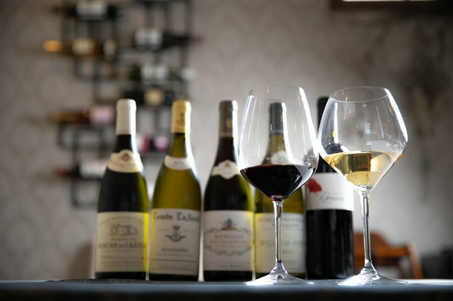 ワインにこだわっている