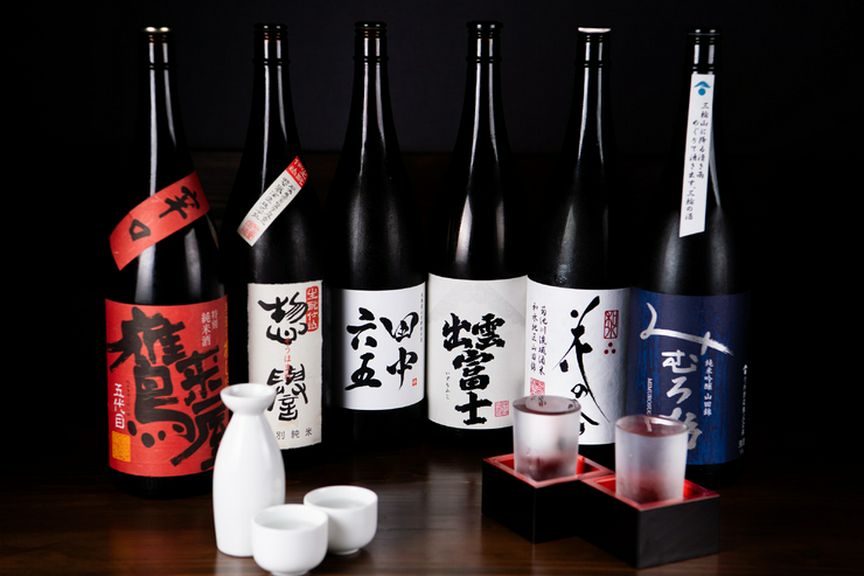 ラム肉に合う日本酒を厳選して用意