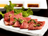 蔵王牛の三角バラ。みんな大好き焼肉の王道。
・ハーフ：780円