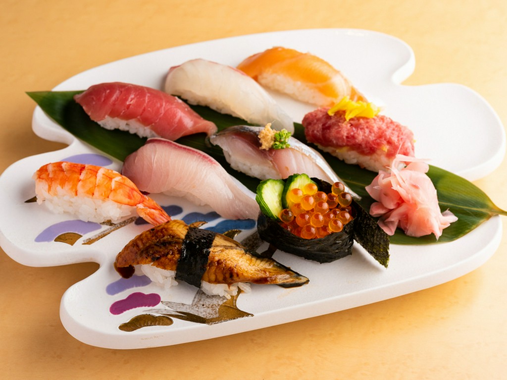 旬の鮮魚を日替わりで愉しむ『おまかせ握り　9貫』