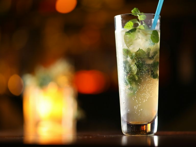 ナチュラルな爽快感。生ミントをたっぷりと使用した『モヒート』