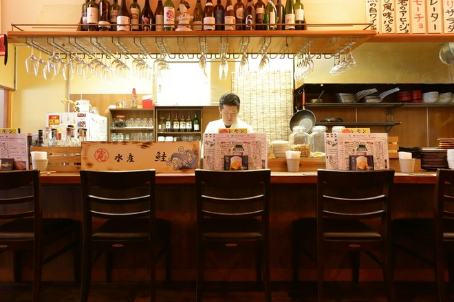 カウンター席がある