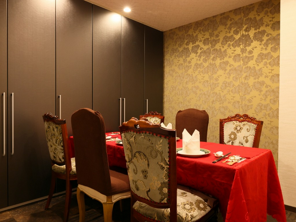 豪華な個室はプライベートなお祝い事に好適