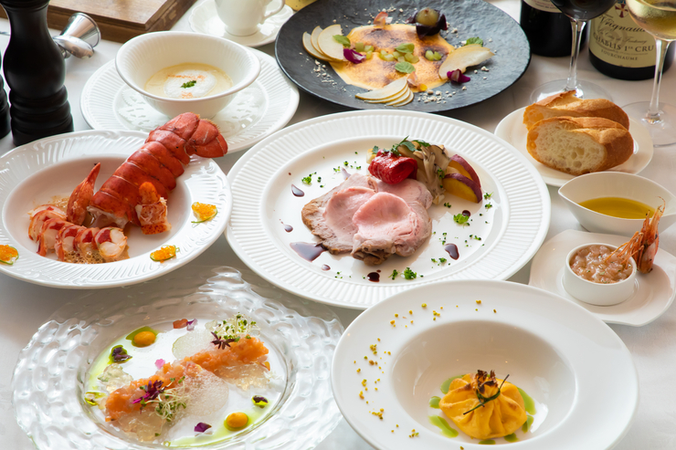 5 star Ginza Tower Restaurant, Italian cuisine in Tokyo