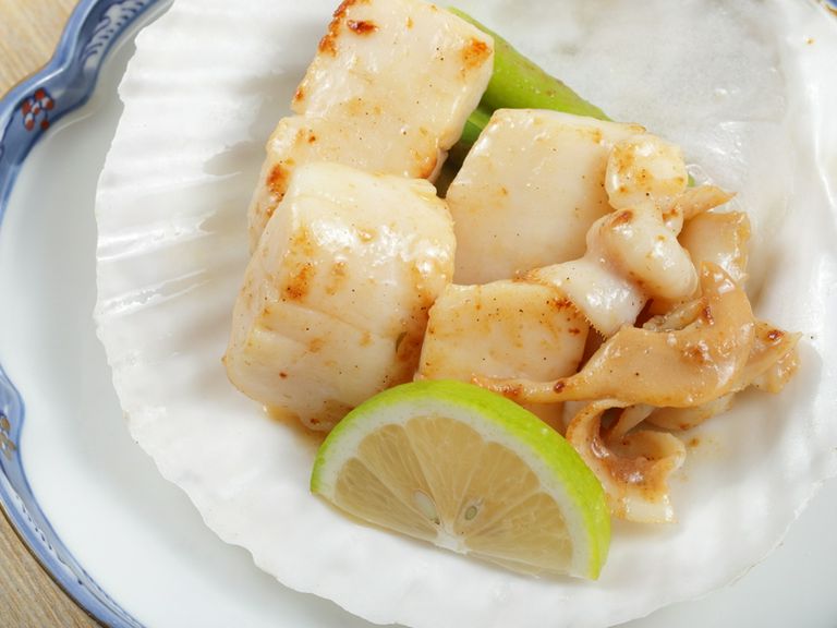 甘みのある帆立とバターの相性バツグン『帆立バター焼き』