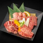 熟成牛タン・特選牛タン・厚切りタン・タンツラ・みじんネギ、れもん