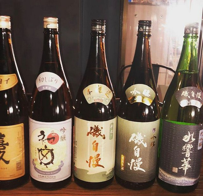 日本酒にこだわっている