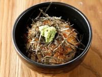 「本わさび」ならではの旨味と辛味をお楽しみください。