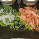 清水　由比でしか水揚げされない「桜えび」。静岡以外ではほとんど見かけない「生桜えび」是非！

単品あります。　時価