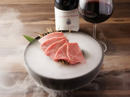 華やかな盛り付け