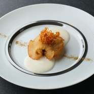 フカヒレの鉄板焼