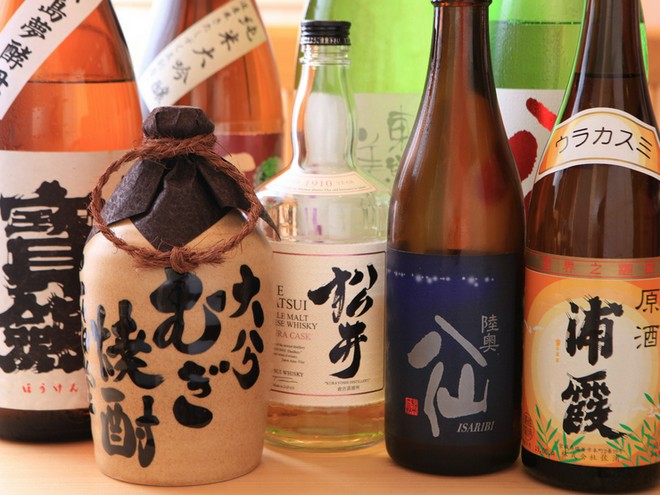 日本酒にこだわっている