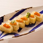 ほのかに香る大葉の風味。すりおろした長芋と焼き上げることで、ふわトロな食感をお愉しみ頂けます。
【価格】レギュラーサイズ 1980円
【価格】ハーフサイズ 1100円