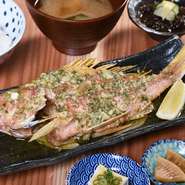 「おまかせ料理」サービス例2：『今いゆのバター焼き』