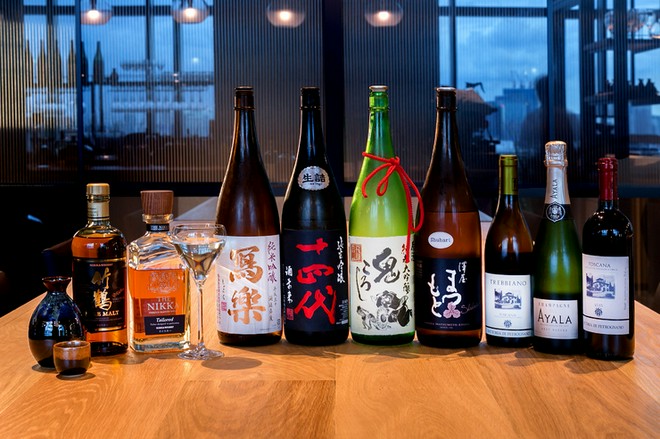 日本酒にこだわっている