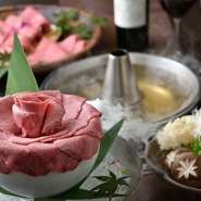 しゃぶしゃぶと焼肉両方食べたい！
そんな希望をかなえる贅沢コースをリーズナブルに！