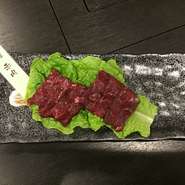 ナガス鯨の赤身です。