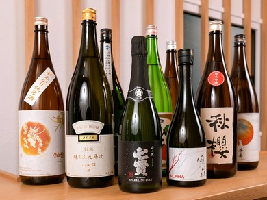 女性や様々な年代のゲストが楽しめる日本酒のセレクト