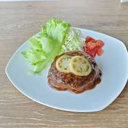 手作りハンバーグ定食