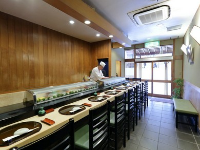 大将の技を望める特等席