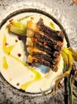 皮面はしっかりと焼き、身はしっとり柔らかく火入れしてあります！