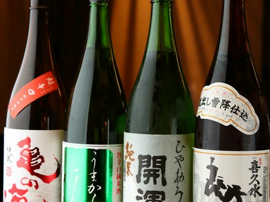 料理に寄り添う食中酒。限定品、希少品に出合えるチャンスも