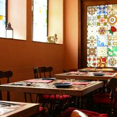 乙女心をくすぐるおしゃれな空間。友人同士連れだって訪れたい