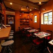 女性は絶対喜びます！雰囲気の良い店内と美味しい料理に美味しいお酒、これはもう話が弾みますね！