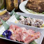 沖縄県産和牛に、厚木の豚文化、旬の鮮魚…。牛・豚・魚、多彩な食と人が繋がる場所【七輪焼肉　しぇいくはんず】は各種宴会にもオススメ。美味しく楽しい食事は、人と人とが繋がるきっかけになってくれる場所です。