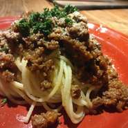 自家製蝦夷鹿ミートソース